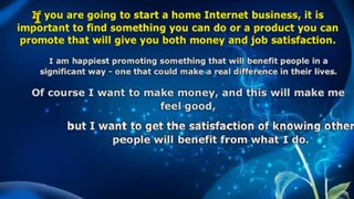 Make Money Online With The Right Home Business