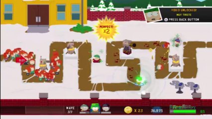 Xbox 360 - South Park - Let's Go Tower Defence Play - Level 2- Elementary School