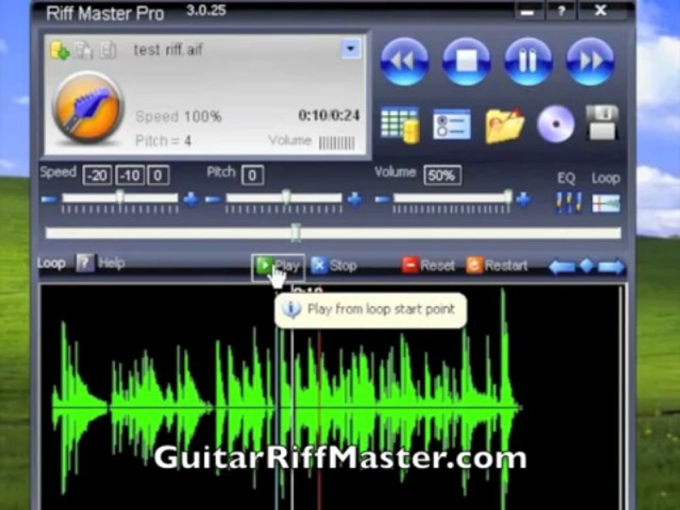 RiffMaster Pro Review - Easily Slow Down Music!