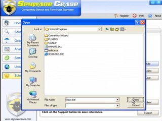Spyware Cease Submit Files