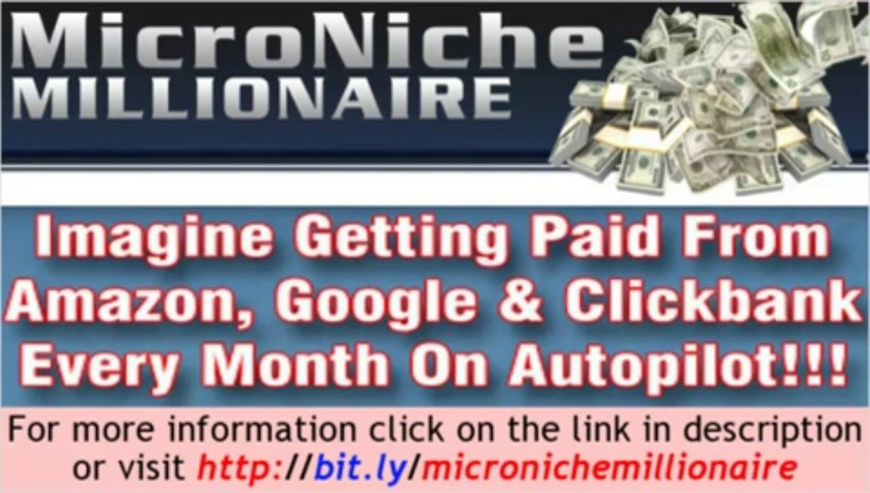 Micro Niche Profit Formula - MicroNicheProfitFormula Review