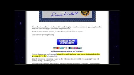 Miracle Mastery Review - How to Be Psychic?