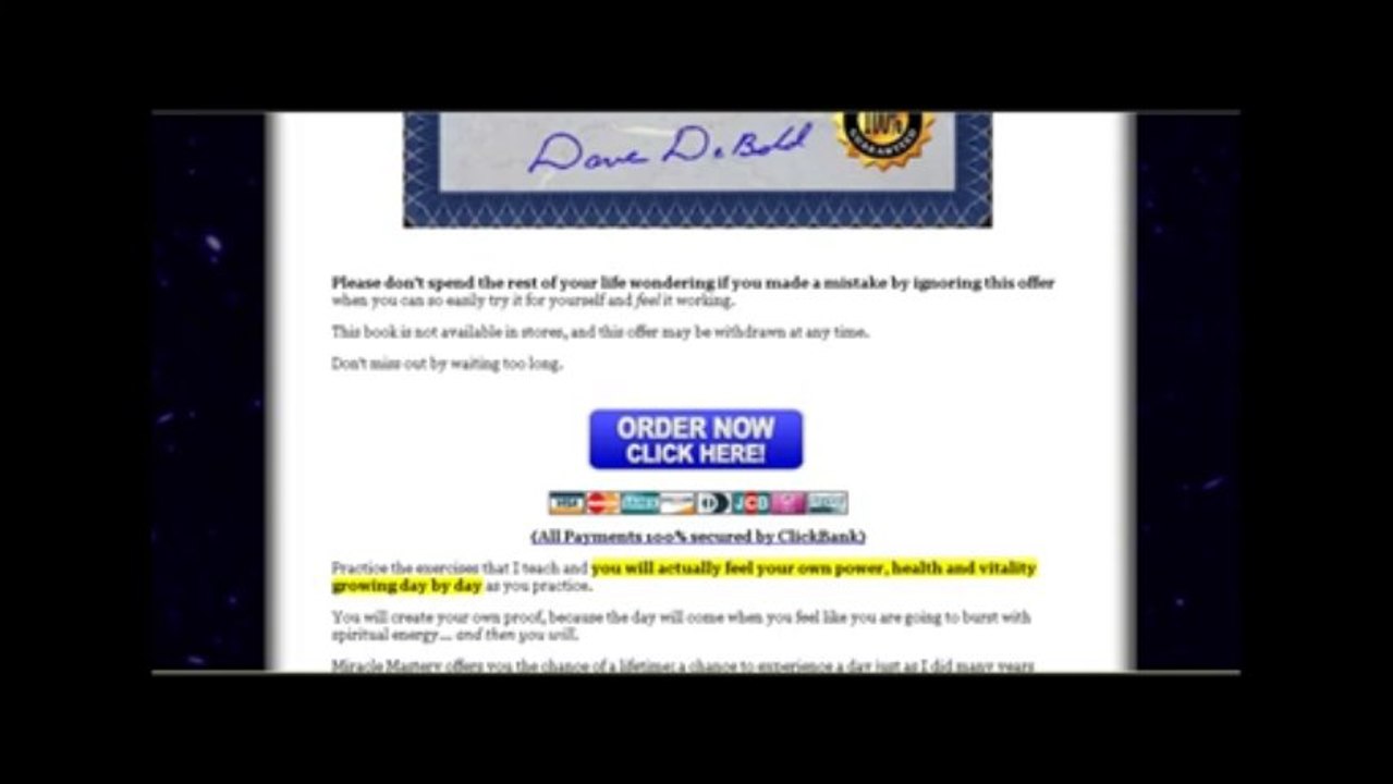 Miracle Mastery Review - How to Be Psychic?