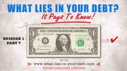 IMPORTANT - What Lies In Your Debt? - Episode 1 Part 7 - How to Stop Foreclosure & Debt