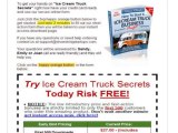 Ice Cream Truck Profits Make Fast Easy Money Download