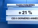 Taxe foncières:   21% en 5 ans - 08/10
