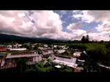 Clouds over Tajang Village Timelapse