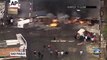 Huge Car Explosion During Brazil Riots in Sao Paulo!!