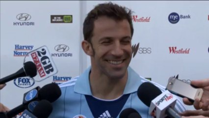 Del Piero: "Sto bene, il ritiro in Italia è servito"