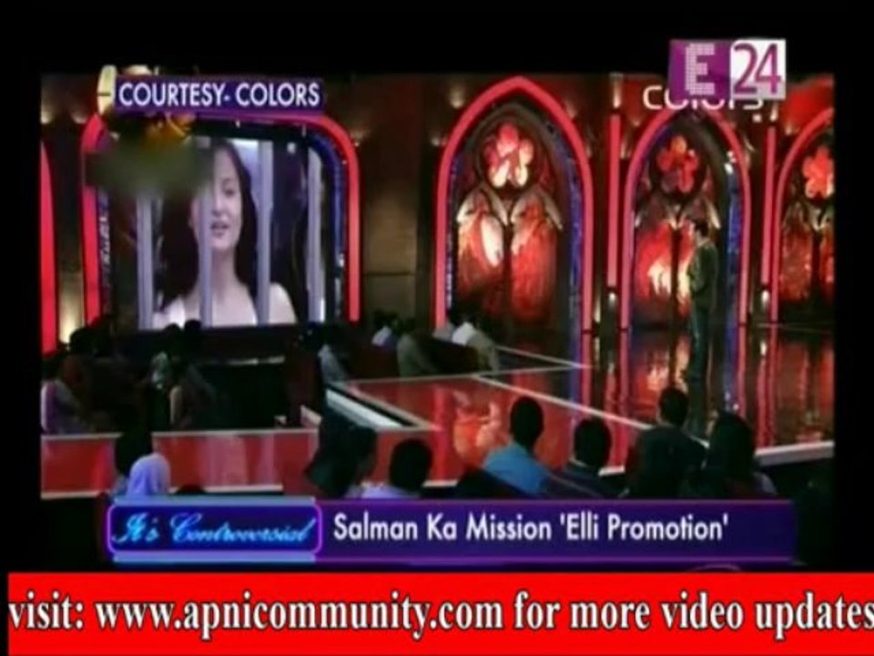 Salman Ka Mission 'Elli Promotion'-Special Report-08 Oct 2013