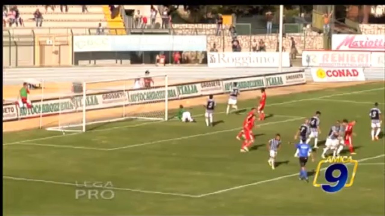Grosseto - Ascoli 0-1 | Lega Pro Prima Divisione Gir.B 6/10/2013