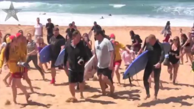 One Direction's Liam Payne and Louis Tomlinson Surfing In Sydney Exclusive