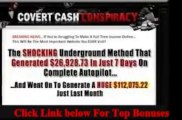 CovertCashConspiracy.com | Covert Cash Conspiracy Review With World Top Bonuses