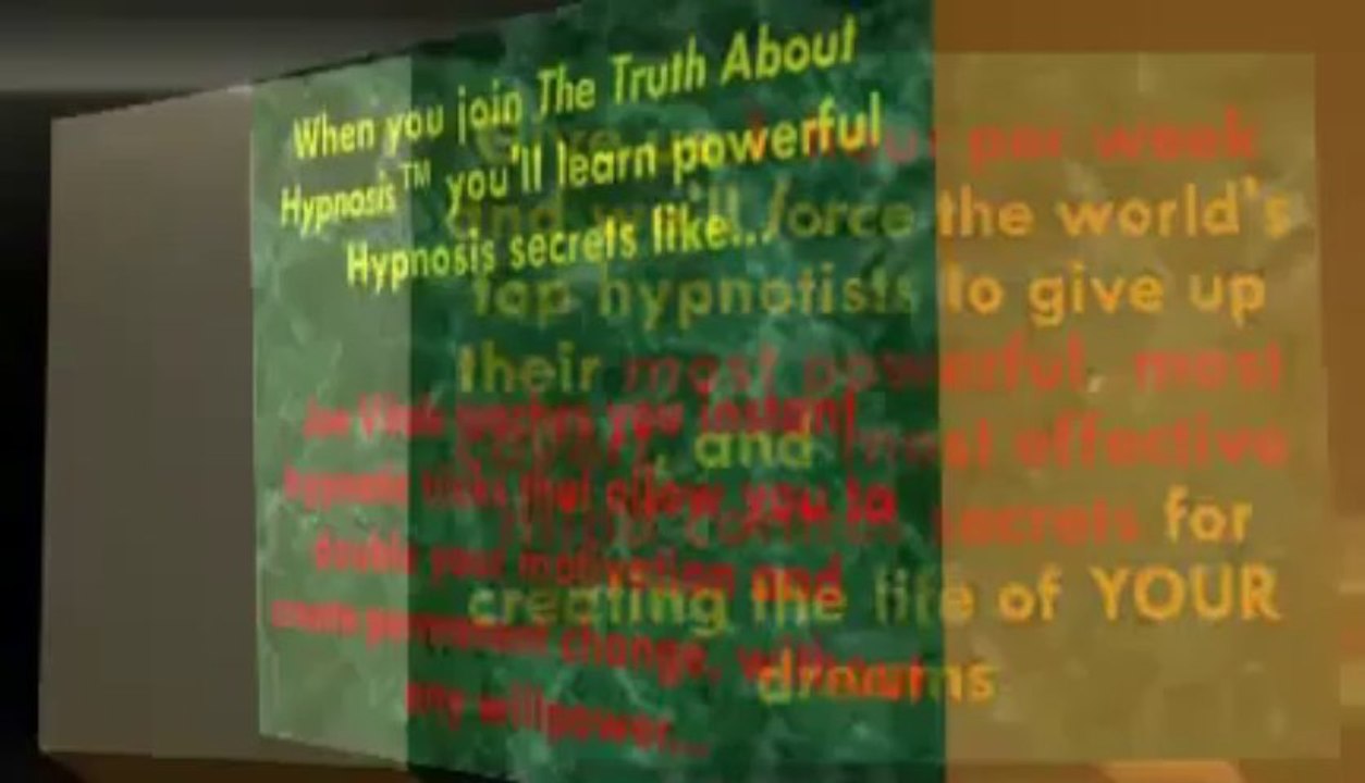 Truth About Hypnosis