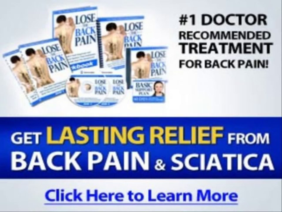 Lose The Back Pain System Review & Discount