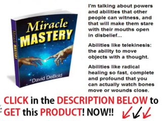 Miracle Mastery By David Debold + Miracle Mastery Ebook Download
