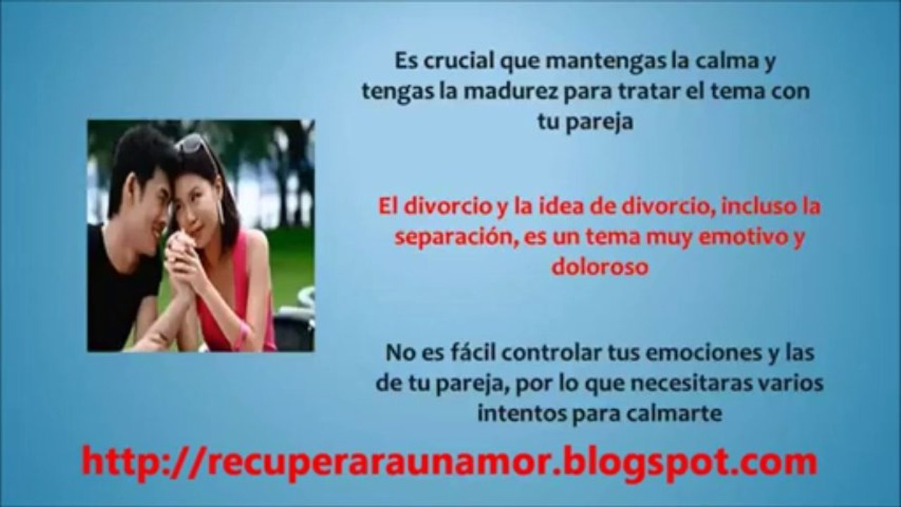 Como Recuperar Un Amor - Cómo Recuperar Mi Matrimonio Y Evitar El Divorcio