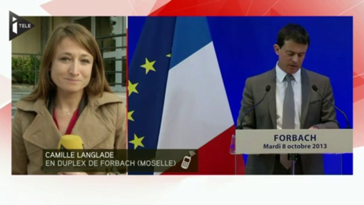 A Forbach, Manuel Valls sur le front de la sécurité