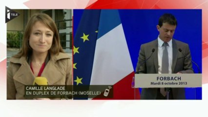 A Forbach, Manuel Valls sur le front de la sécurité