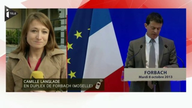 A Forbach, Manuel Valls sur le front de la sécurité