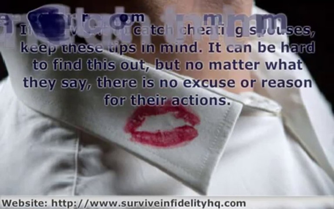 How to Catch a Cheating Spouse II