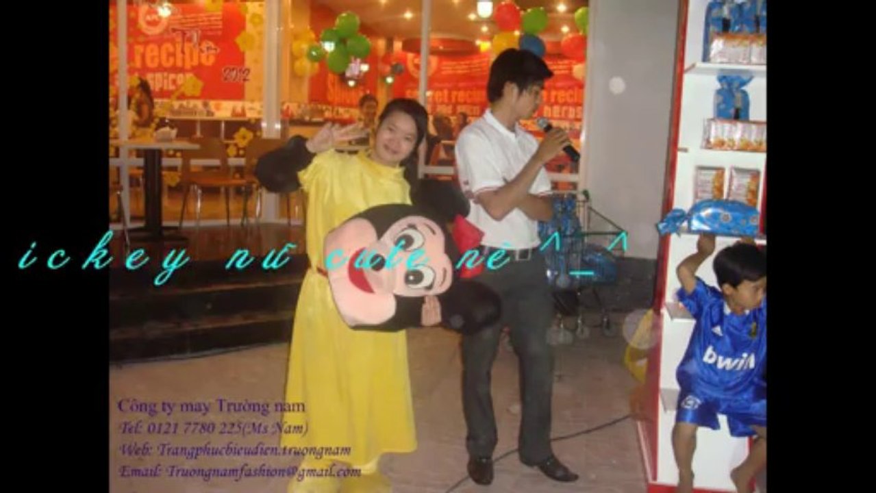 nhận may mascot biểu diễn giá rẻ - đẹp