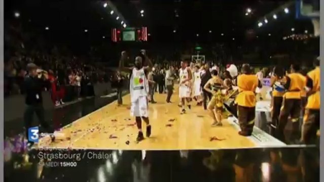 Bande-annonce BASKET : match Strasbourg-Chalon retransmis en direct sur France 3 Bourgogne samedi 12 octobre