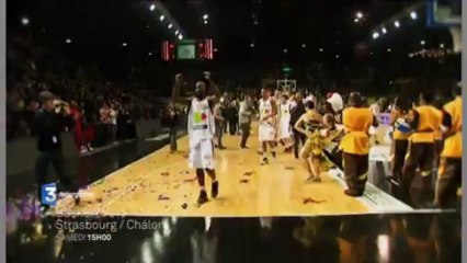 Bande-annonce  BASKET : match Strasbourg-Chalon retransmis en direct sur France 3 Bourgogne samedi 12 octobre