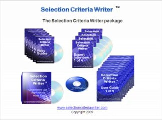 Selection Criteria Writer - Government Job Applications made easy
