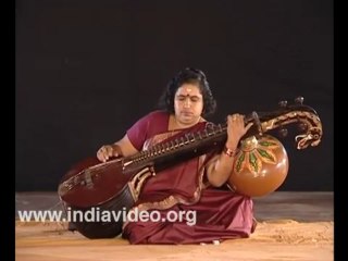 Veena and Chenda Music percussion string India