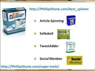 Phil Stone Training Social Monkee Free Backlink Builder Tutorial