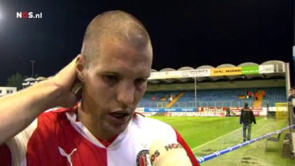 26-08-10 Ron Vlaar na AA Gent - Feyenoord