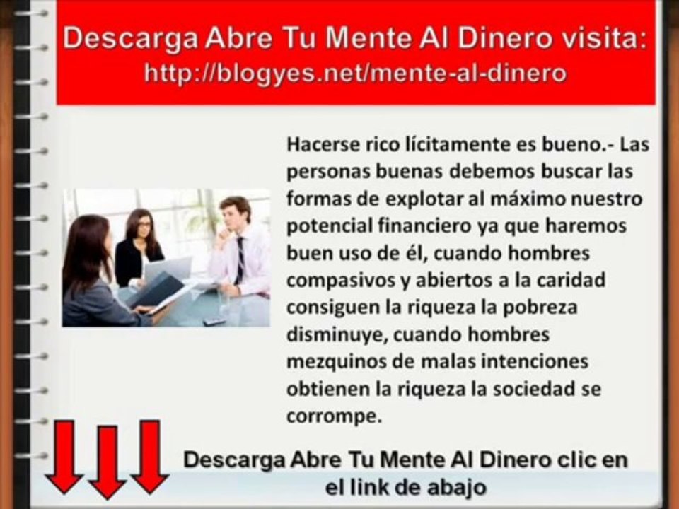 Descarga Abre Tu Mente Al Dinero Libro Pdf