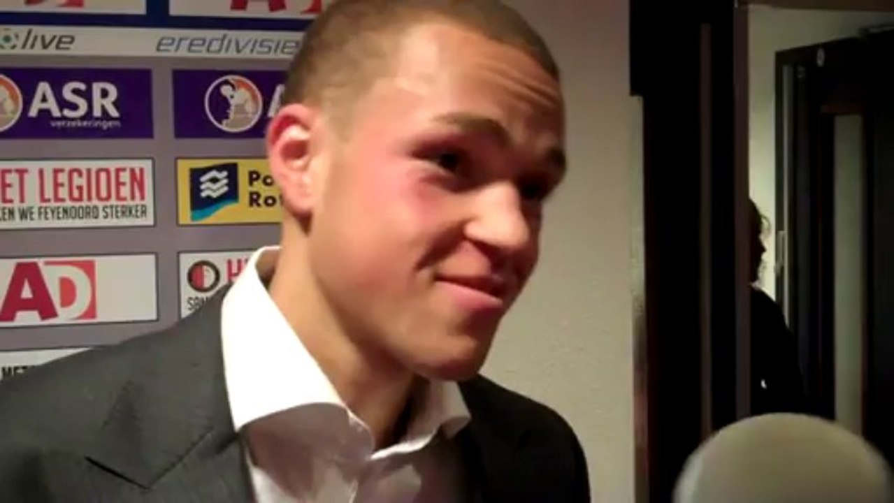 29-08-10 Luc Castaignos na Feyenoord - Vitesse
