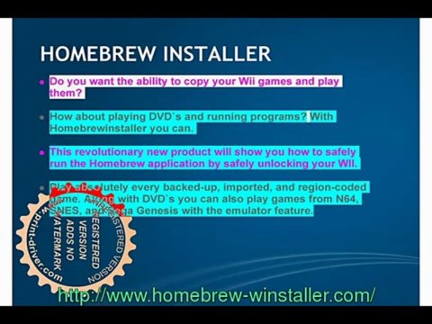 wii homebrew installer,homebrew backup,install wii homebrew