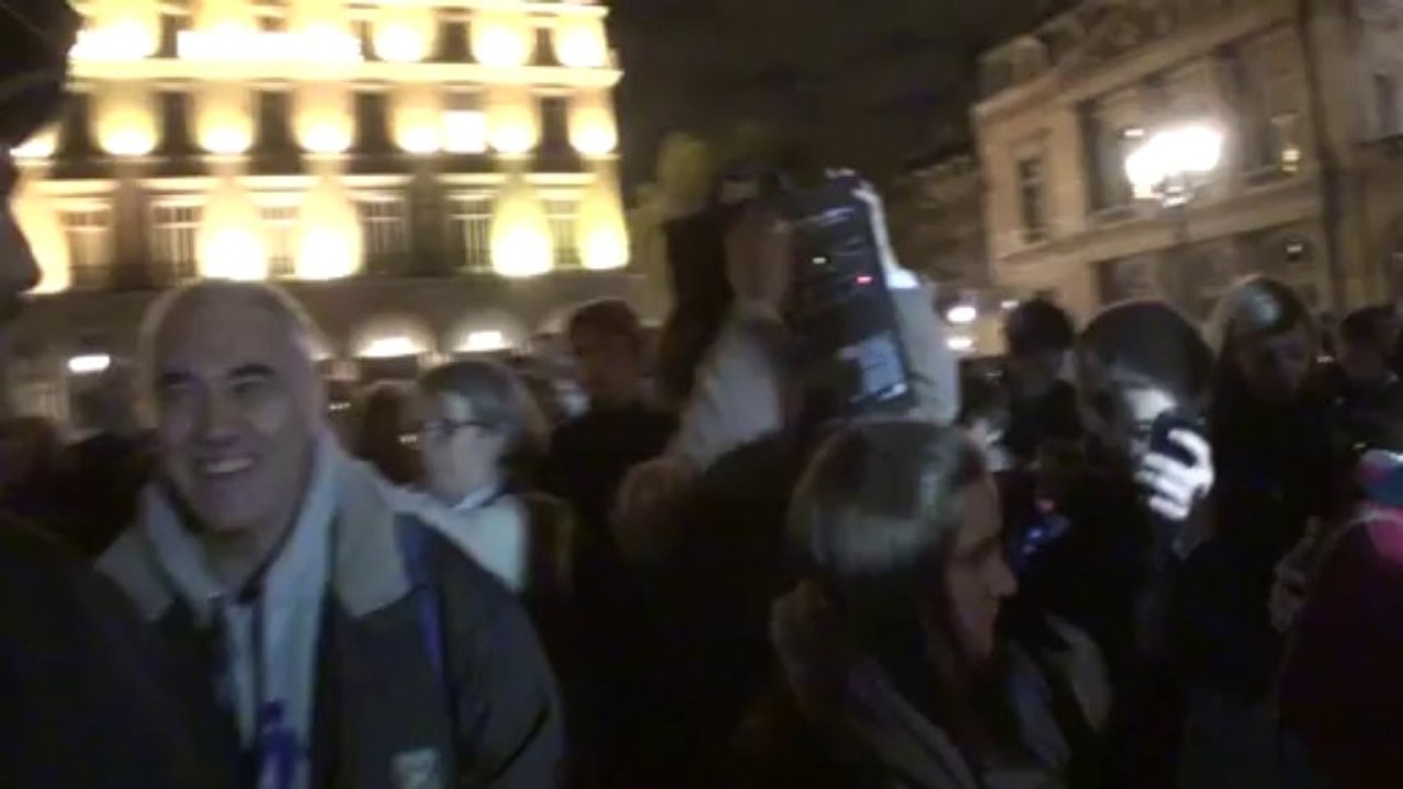 Paris (France) 07/10/2013  Veilleurs vs Police