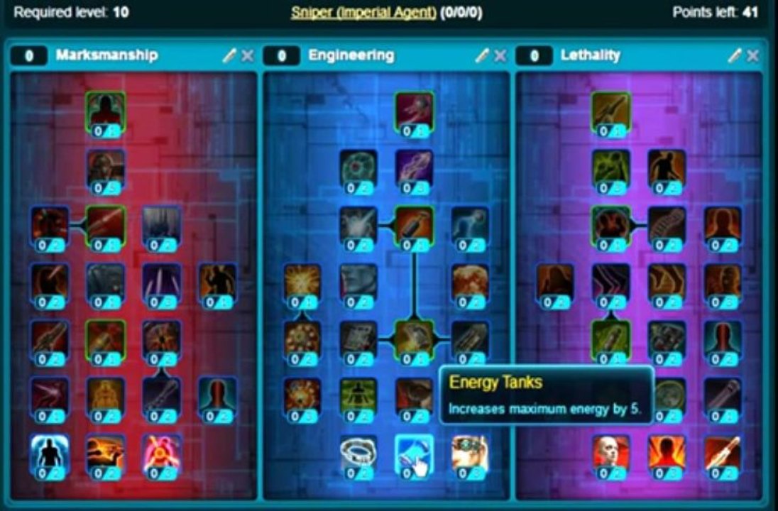 SWTOR Savior Imperial Agent Sniper (Leveling PVE Build) - Step By Step Tutorial