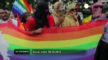 India's first-ever gay pride - no comment