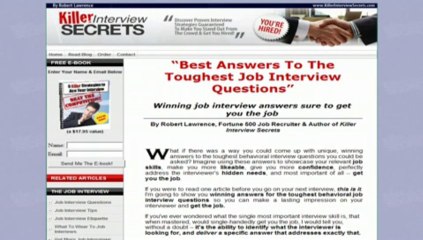 killer interview secrets