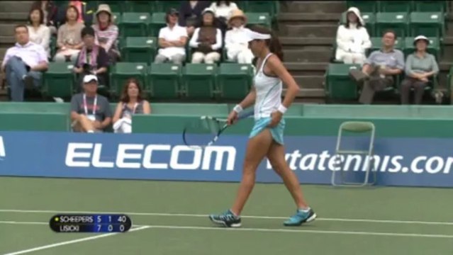 Lisicki batte Scheepers - Osaka, 1° turno