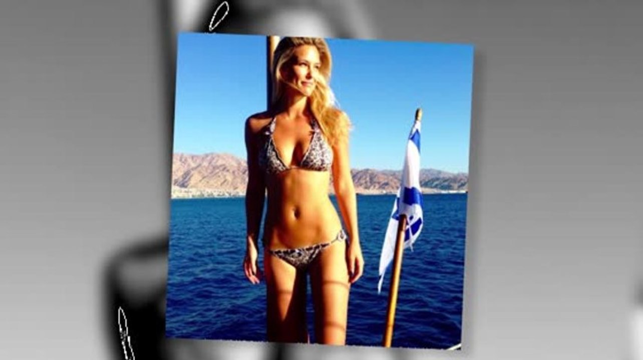 Bar Refaeli zeigt ihren gebräunten Bikinikörper