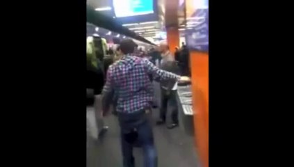 Bagarre dans le RER D à Gare de Lyon