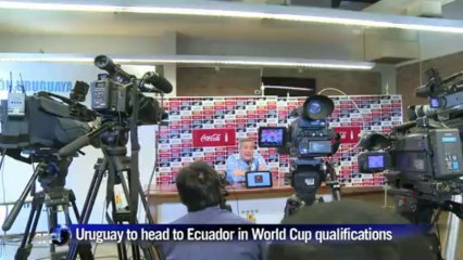 Uruguay visit Ecuador in World Cup qualifications