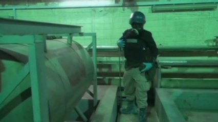 Inspectors survey weapons facilities in Syria
