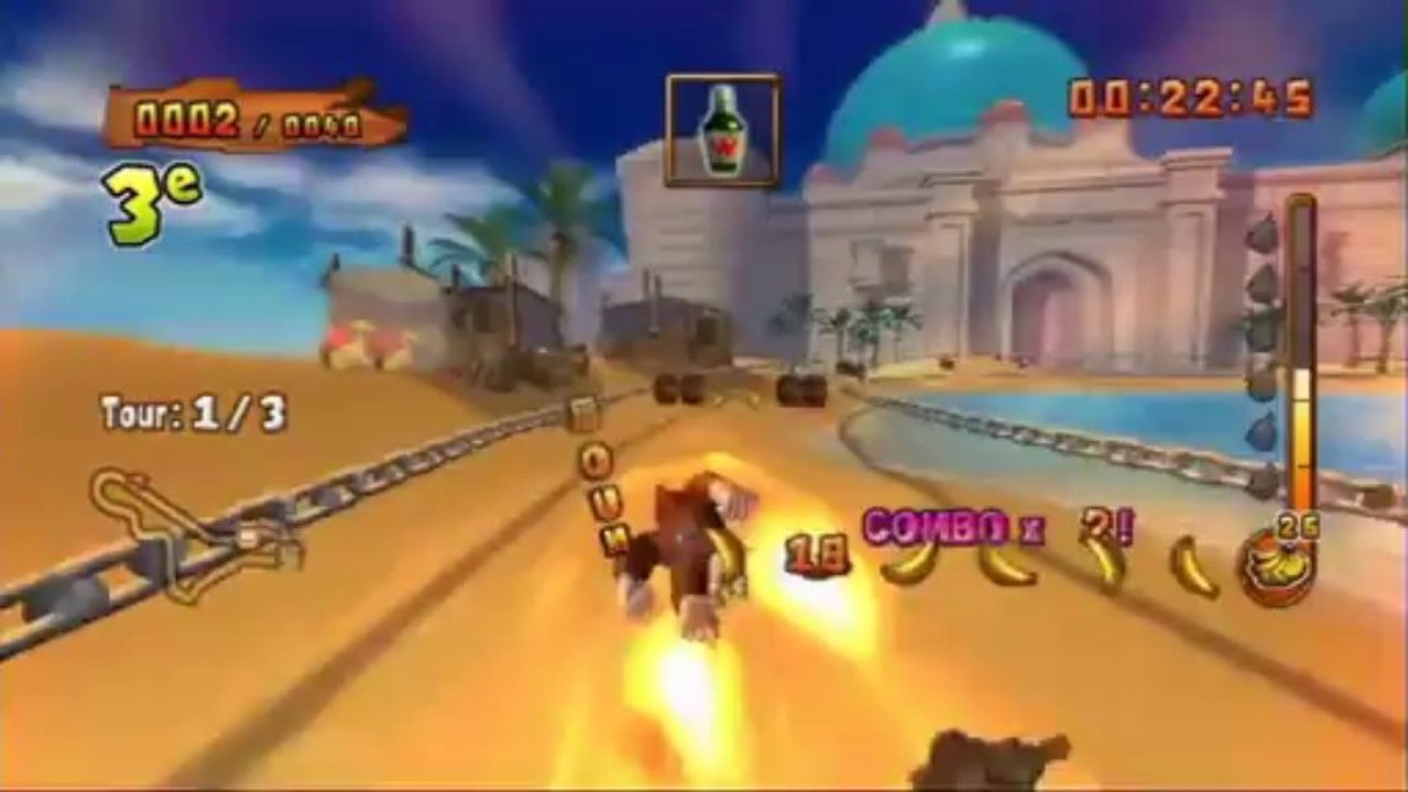 Donkey Kong : Jet Race - Défis de Candy - Niveau 3 - Défi #19 : Victoire explosive !