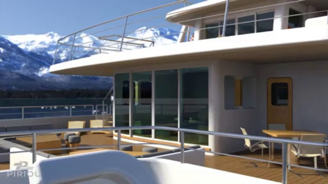 Navire de voyage ASE 241 - Pierre Jacques kubis Design et les Chantiers Piriou