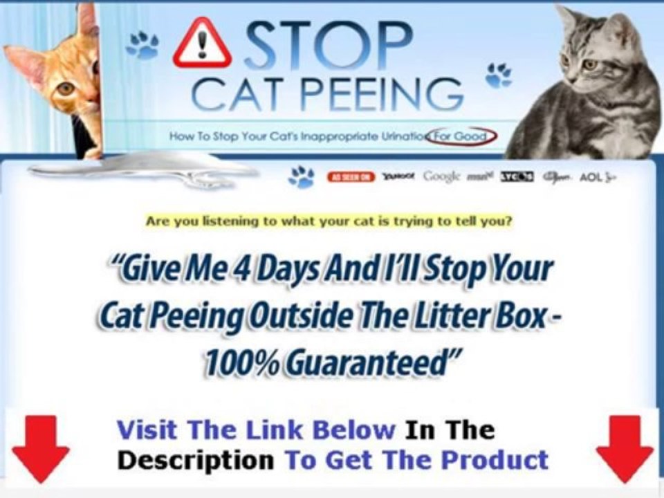 Stop Cat Peeing On Things + DISCOUNT + BONUS 