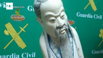 Incautadas 111 piezas de marfil que iban a ser subastadas en Barcelona