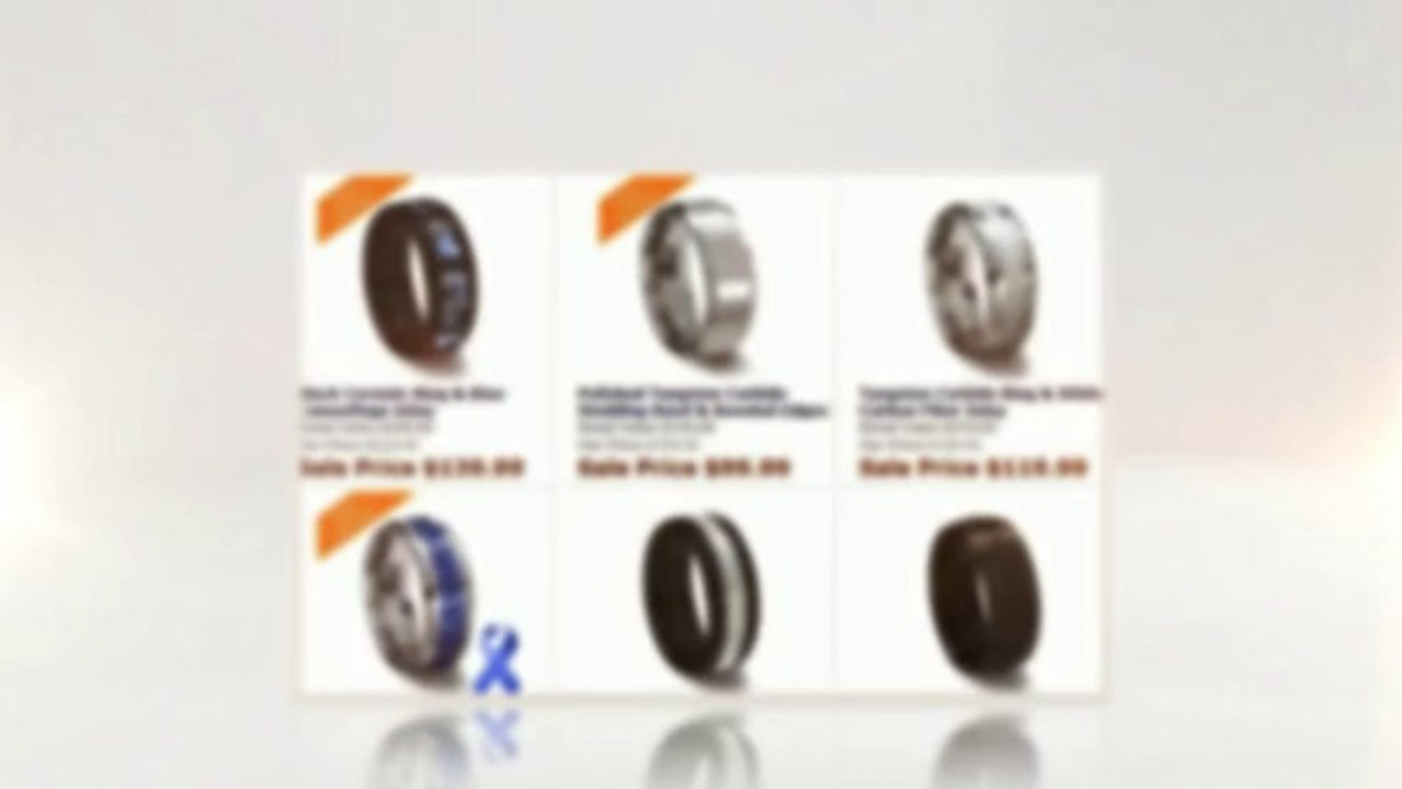 Tungsten Affinity - Wedding Rings