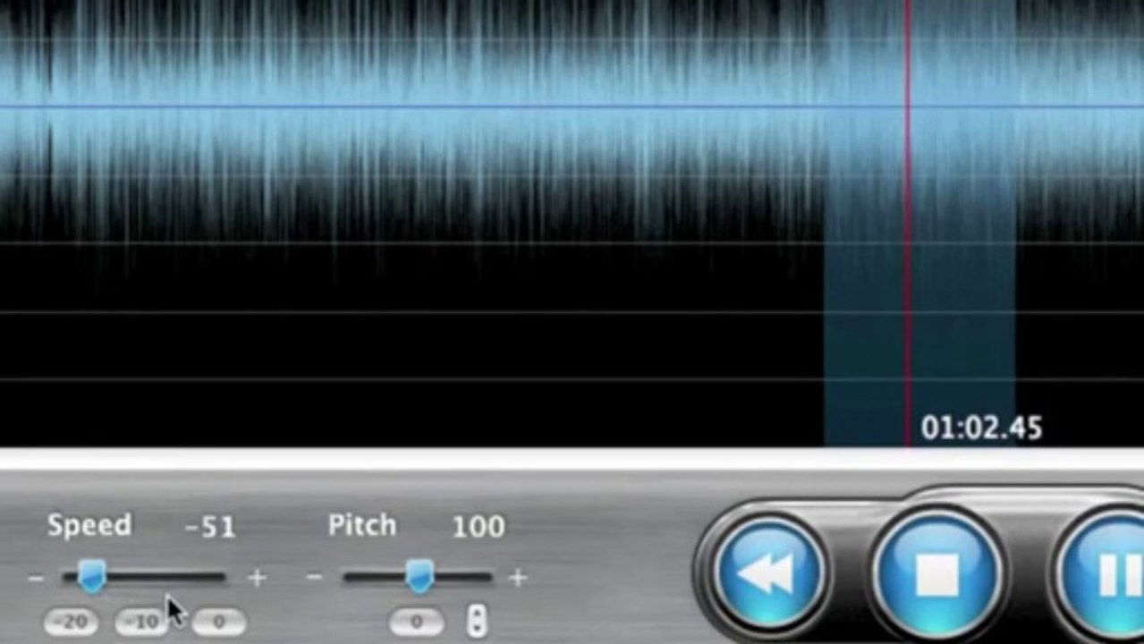 Riffmaster Pro Mac - How To Slow Down Or Speed Up Songs